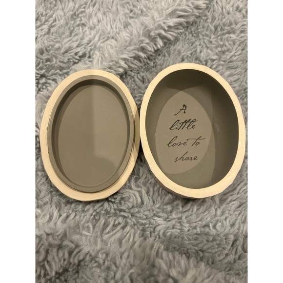 Willow Tree My Friend Paw Print Puppy Dog Trinket Plaque - Picture 2 of 4